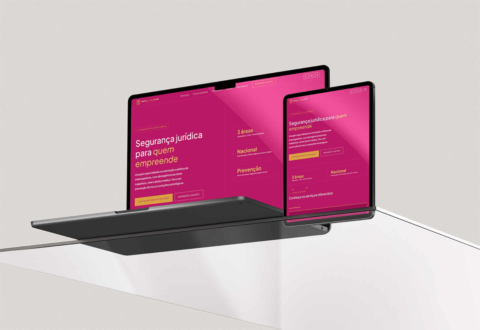 Website Institucional — Uchôa Corrêa Advocacia