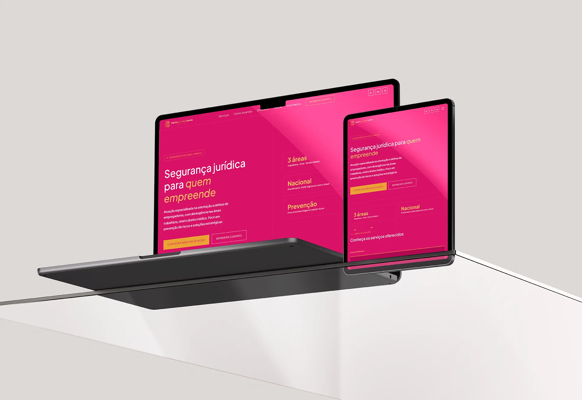 Website Institucional — Uchôa Corrêa Advocacia